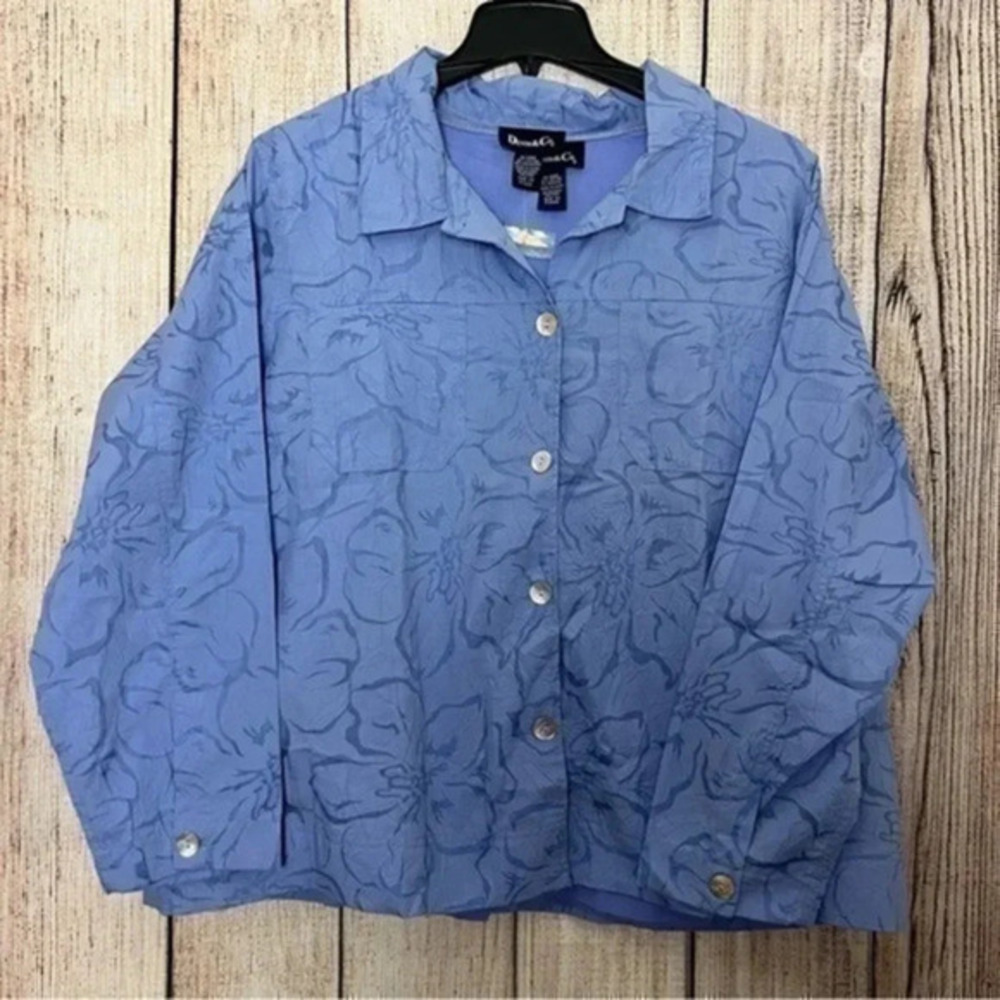 Denim&Co women’s tops (2 pcs) size 2X